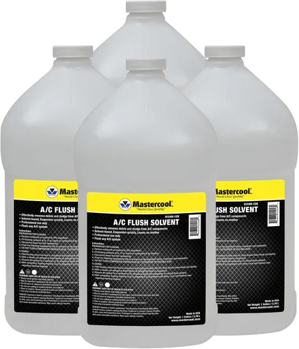 Vista 8 de Mastercool 91049-128 Disolvente de descarga A/C de 1 galón Negro/Amarillo