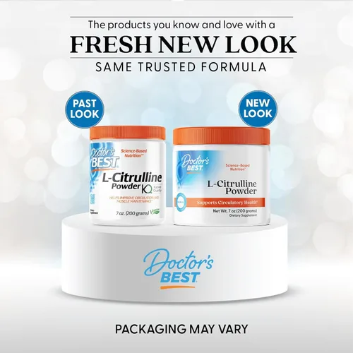 Vista 2 de Doctors Best L-citrulina en polvo – Suplemento de citrulina L para hombres y mujeres, apoyo al metabolismo del óxido nítrico, ayuda al dolor