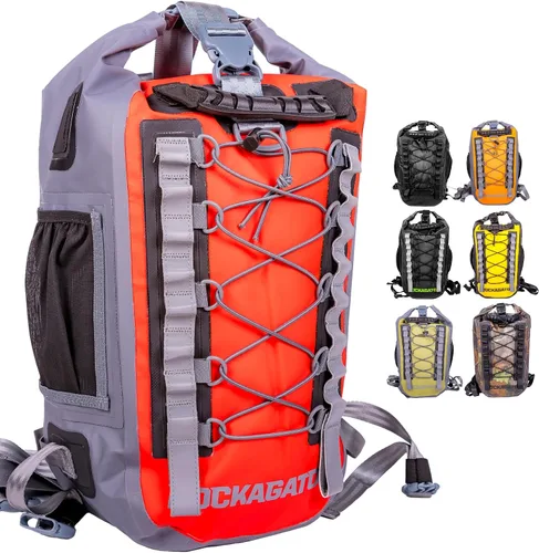 Vista 3 de Mochila impermeable - Serie HYDRIC Bolsa flotante a prueba de agua River Pack, Camuflaje, 25 L, Mochila