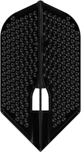 Vista 2 de LSTYLE Dart Flights: L6 PRO Slim - Textura de hoyuelos - Negro