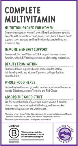 Vista 8 de Multivitaminas Every Woman New Chapter, 727783003034, 1, 1