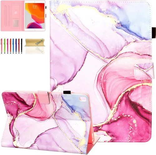 Vista 25 de Dteck Funda de 10.5 pulgadas para iPad Air 2019 (3ª generación, A2152 A2123 A2153) / iPad Pro 2017 (A1701 A1709) Tablet - Funda tipo cartera