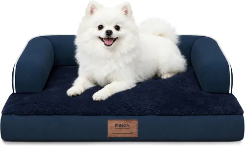 Vista 16 de Cama pequeña para perros y sofá para gatos, camas ortopédicas impermeables para perros pequeños, cama para gatos, sofá para mascotas cómodo