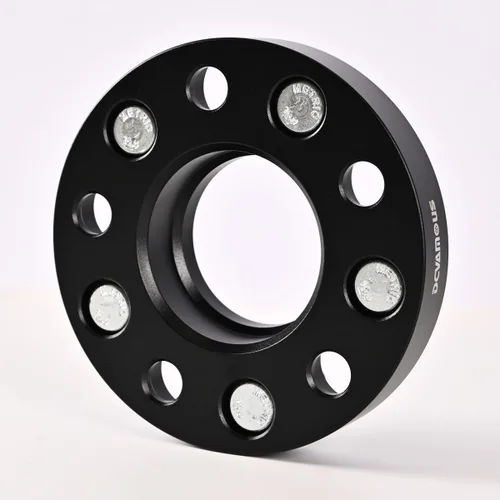Vista 8 de 4 espaciadores de rueda centrados de 5 x 4.5 pulgadas (2.54 cm de espesor, pernos de 1/2 pulgada) compatibles con Jeep 5x114.3 para 1984-2001