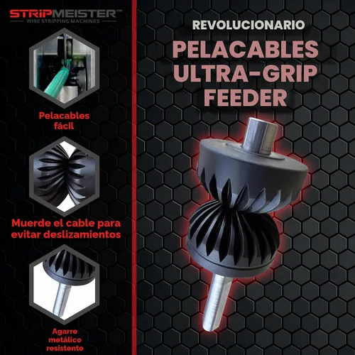 Vista 2 de ULTRA GRIP Kit de reemplazo de eje de alimentación para StripMeister Original/E250