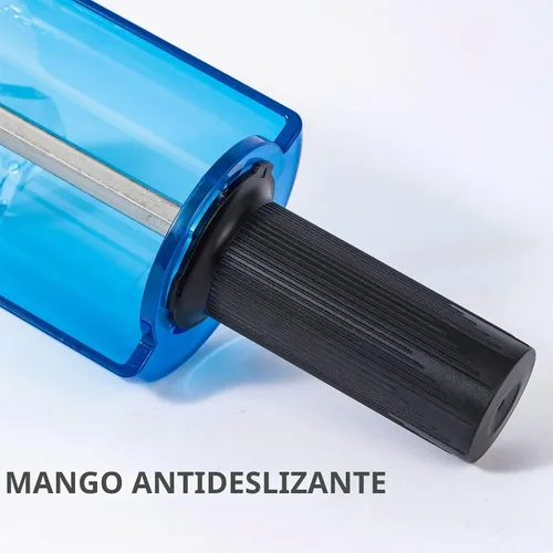 Vista 7 de XCMAN Kit de cepillos de esquí Roto cepillo mango eje con los 3 cepillos: nailon, caballo, latón/corcho Corcho de crin de nylon 3.937 in