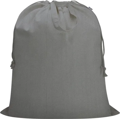 Vista 6 de Bolsa de lona para lavandería con asas y cordón 30 pulgadas de ancho x 35 Bolsa de almacenamiento de lona gruesa, grande, resistente, lavable