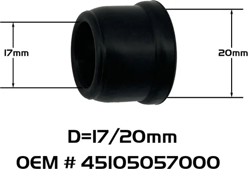 Vista 2 de Kit de sello y resorte de cámara de expansión a silenciador para tubo de escape de 50 cc KTM SX50 Euro de 2 tiempos para KTM SX 50SX '02+, Husqvarna