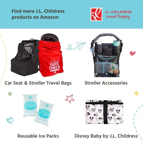 Vista 6 de J.L. Childress Bolsa enfriadora de leche materna, bolsa de hielo incluida, bolsa aislada y a prueba de fugas para biberones para recién nacidos, se