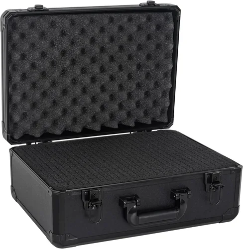 Vista 7 de TORIBIO Funda de transporte rígida compatible con Oculus Quest con correa Elite, funda de viaje portátil con espuma personalizable, funda rígida