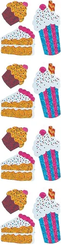 Vista 56 de Jillson Roberts - Pegatinas prismáticas, familia india americana, 12 unidades (S7128)