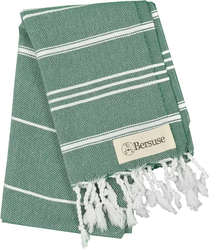 Vista 28 de Bersuse 100 % algodón - Toalla de mano Anatolia turca - Fouta Peshtemal para baño y playa - Para cabeza, rostro, cabello, bebés, cuidado, cocina