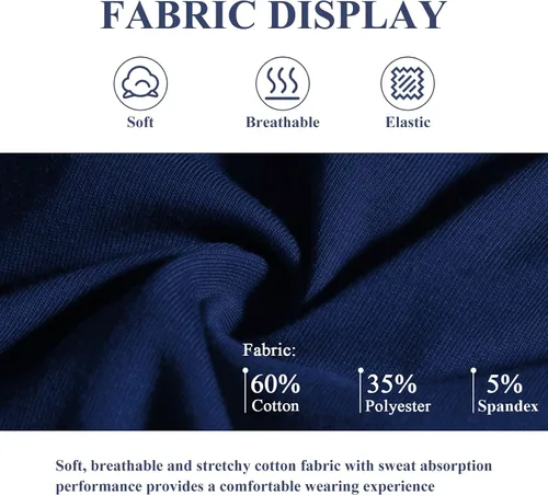Vista 5 de A WATERWANG Polera polo de manga larga para hombre, de algodón, ajustado, diseño básico