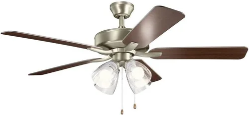 Vista 9 de 330016MWH Basics Pro Premier - Ventilador de techo de 52 pulgadas con luces LED, color blanco mate
