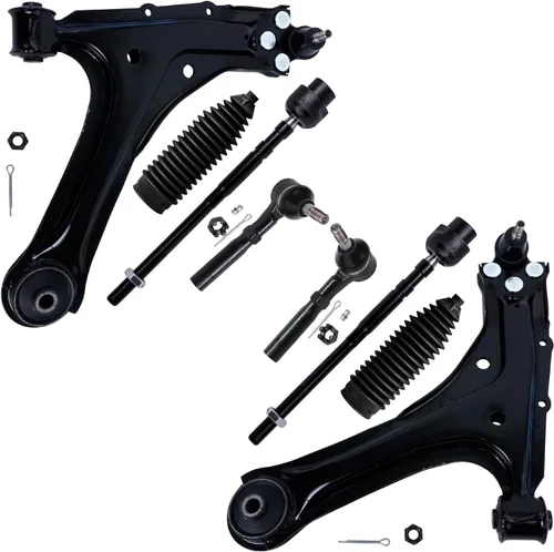 Vista 195 de Detroit Axle - Kit de suspensión frontal de 8 piezas para Chevy Silverado