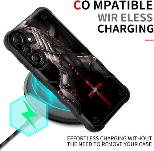 Vista 150 de Funda para Galaxy A14 5G, [Doble Capa][Protección contra Caídas de Grado Militar de 10 Pies] [Antideslizante] Funda Resistente a Prueba de Golpes
