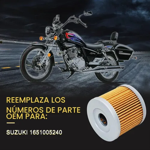 Vista 4 de 4pcs 131 Filtro de aceite para SUZUKI LTZ90 QuadSport 2007-2009