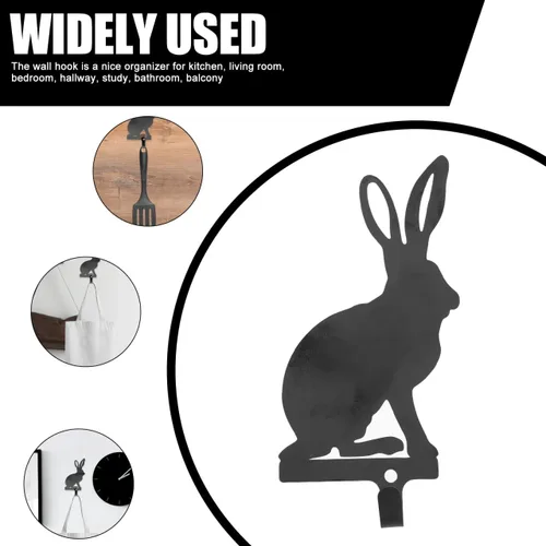 Vista 8 de Alipis Ganchos de almacenamiento para colgar en la pared, colgador de ropa, ganchos para toallas, gancho para sombreros, colgador de pared, gancho