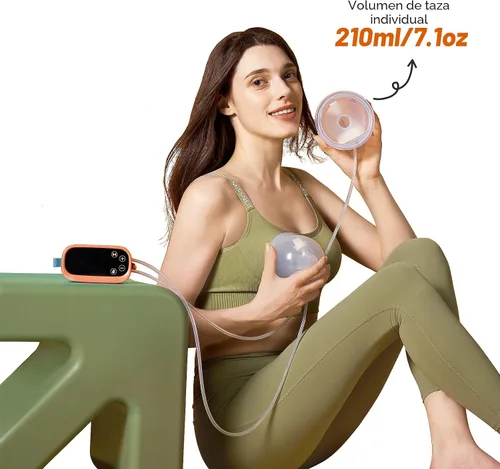 Vista 7 de Phanpy Extractor de Leche Portátil con Recolector de Leche, Nuevas Piezas de Copa, Accesorios de Reemplazo Originales para Extractor de Leche