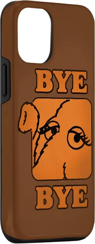 Vista 3 de Funda para iPhone 14 Sesame Street Snuffleupagus Bye Bye