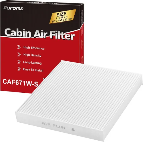 Vista 15 de Puroma Filtro de aire de cabina multicapa para CF12150 6081C 12150-C1 Ford