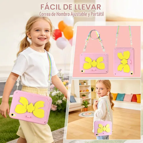 Vista 4 de Funda para iPad de 10ª generación para iPad A16 para niños y niñas 10ª cubierta