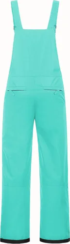 Vista 2 de CREATMO US Baberos de nieve para niñas, pantalones de esquí impermeables, aislados, overoles de invierno
