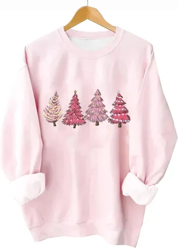 Vista 2 de KICILVS Sudadera térmica con forro polar para mujer, para clima frío, suéter de sherpa para mujer, camisas de otoño para mujer 2023