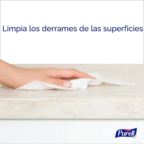 Vista 6 de Purell Toallitas de limpieza Clean & Go, para piel y superficie, aroma fresco, paquete de viaje de 20 unidades (pack de 12), 9269-12-CMR
