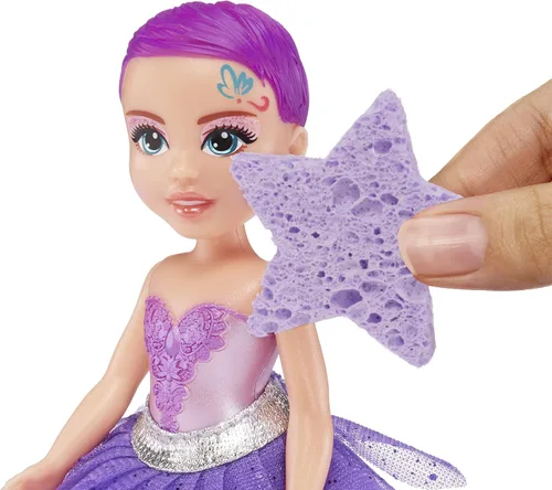 Vista 6 de MGA Entertainment Dream Bella Color Change Surprise Little Fairies - Muñeca de 5.5 pulgadas y unicornio pequeño, paquete de 2 unidades, Aubrey