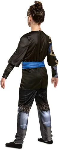 Vista 2 de Overwatch Hanzo Costume, Deluxe Video Game Inspired Character Outfit for Kids