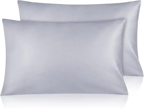 Vista 12 de Funda de almohada de algodón para niños pequeños de 14 x 20 pulgadas, sobre de algodón de fibra larga, ultra suave, transpirable, duradero, funda