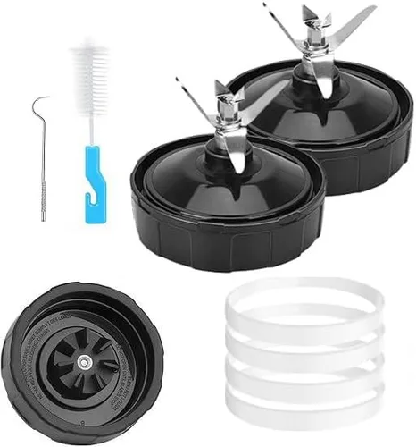 Vista 8 de Piezas de repuesto para licuadora Ninja, conjunto de cuchilla extractora de 7 aletas, compatible con Ninja Blenders Auto iQ BL480 BL482 BL642 BL682