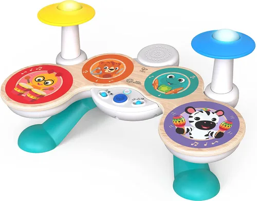 Vista 12 de Baby Einstein Upbeat Tunes Magic Touch - Tambor de madera Juguete musical, a partir de 6 meses Tambores Bongo