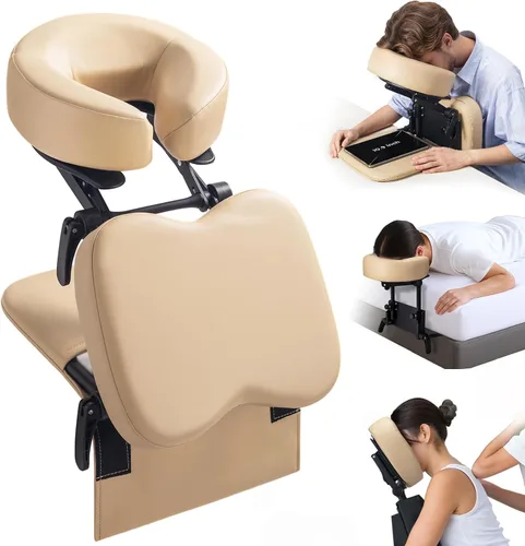Vista 11 de Kit de masaje para la parte superior del colchón para el hogar, reposacabezas de masaje universal para cama, altura ajustable de hasta 14.5