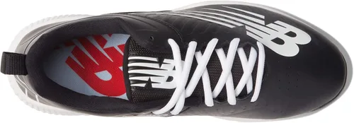 Vista 2 de New Balance FuelCell Fuse V3 - Zapatos de sóftbol moldeados para mujer Negro/Blanco