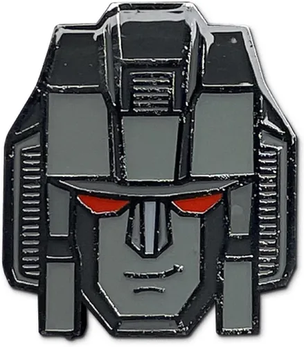 Vista 4 de Transformers Decepticons Soundwave y Starscream - Juego de 2 pines esmaltados, Esmalte, Sin gemas.