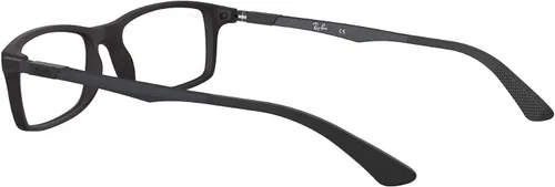Vista 5 de Ray-Ban Monturas unisex para adultos RX7017 lentes graduados negro matedemo 2126in de EE UU Negro matelente de demostración