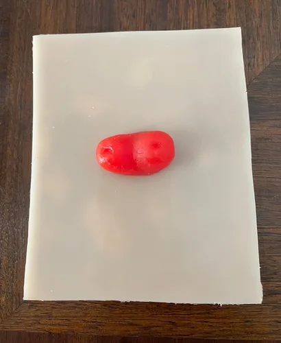 Vista 3 de Juego de modelos de estoma de silicona para simulación, práctica de cuidado de ostomía, demostración, 6 estomas