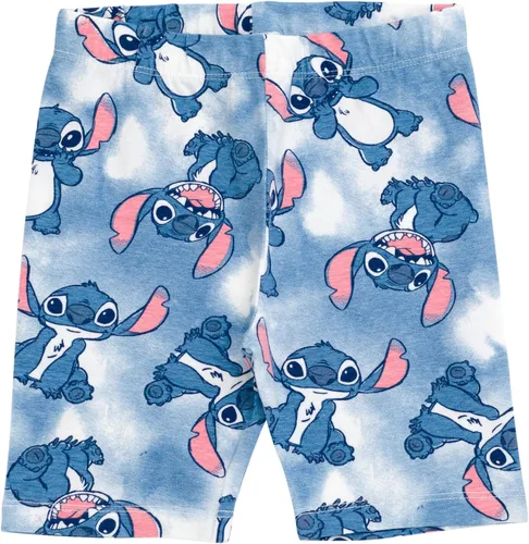 Vista 3 de Disney Moana Winnie the Pooh Lion King Pixar Toy Story Lilo & Stitch - Conjunto de camiseta y pantalones cortos de bicicleta para bebé a niño grande