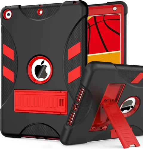Vista 31 de Funda para iPad de 7ª/8ª generación, funda para iPad 10.2, híbrida, resistente, a prueba de golpes, funda de protección contra caídas construida