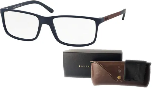 Vista 3 de Ralph Lauren Polo PH2126 Rectangle Eyeglasses For Men BUNDLE with Designer iWear Complimentary Eyewear Kit