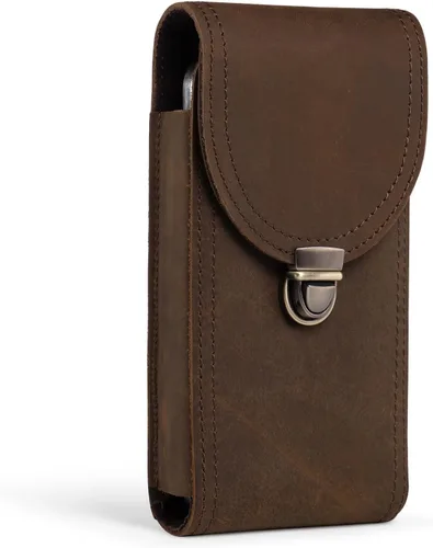 Vista 7 de Funda de piel para cinturón con clip para teléfono celular Belt Holster fit for iPhone 17 Pro Max 16 Pro Max 15 Pro Max Samsung Galaxy S26 Ultra