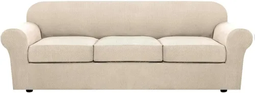 Vista 18 de H.VERSAILTEX Fundas de Sofá Elásticas para Cojines Fundas de Sofá para Muebles de Sala Fundas Protectoras