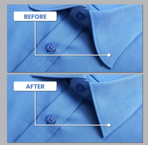 Vista 2 de 100 estancias de cuello de plástico para hombres camisa de vestir 2 "2.2" 2.5" 2.7 o 3" pulgadas