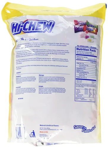 Vista 4 de Masticables de frutas Hi-Chew extra grandes, paquete surtido, (165+ piezas) - 1 bolsa