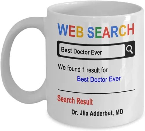 Vista 3 de SpreadPassion Taza personalizada del doctor, taza del mejor doctor, taza personalizada del médico, regalo para el doctor, regalo de agradecimiento