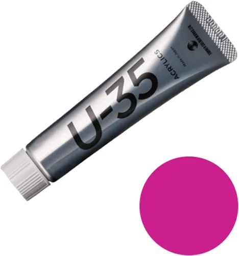 Vista 2 de Turner Color UA020323 U-35 Acrílicos, Magenta Media, 0.7 fl oz (0.7 fl oz)