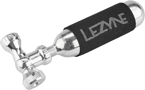 Vista 13 de LEZYNE Control Drive - Inflador de neumáticos de bicicleta de CO2, bomba de inflado de aluminio compatible con Presta & Schrader con válvula