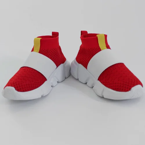 Vista 3 de Sonik Zapatos para niños, zapatos sónicos para niños y niñas, ligeros y transpirables Sonik tenis para correr y caminar, tallas para niños pequeños